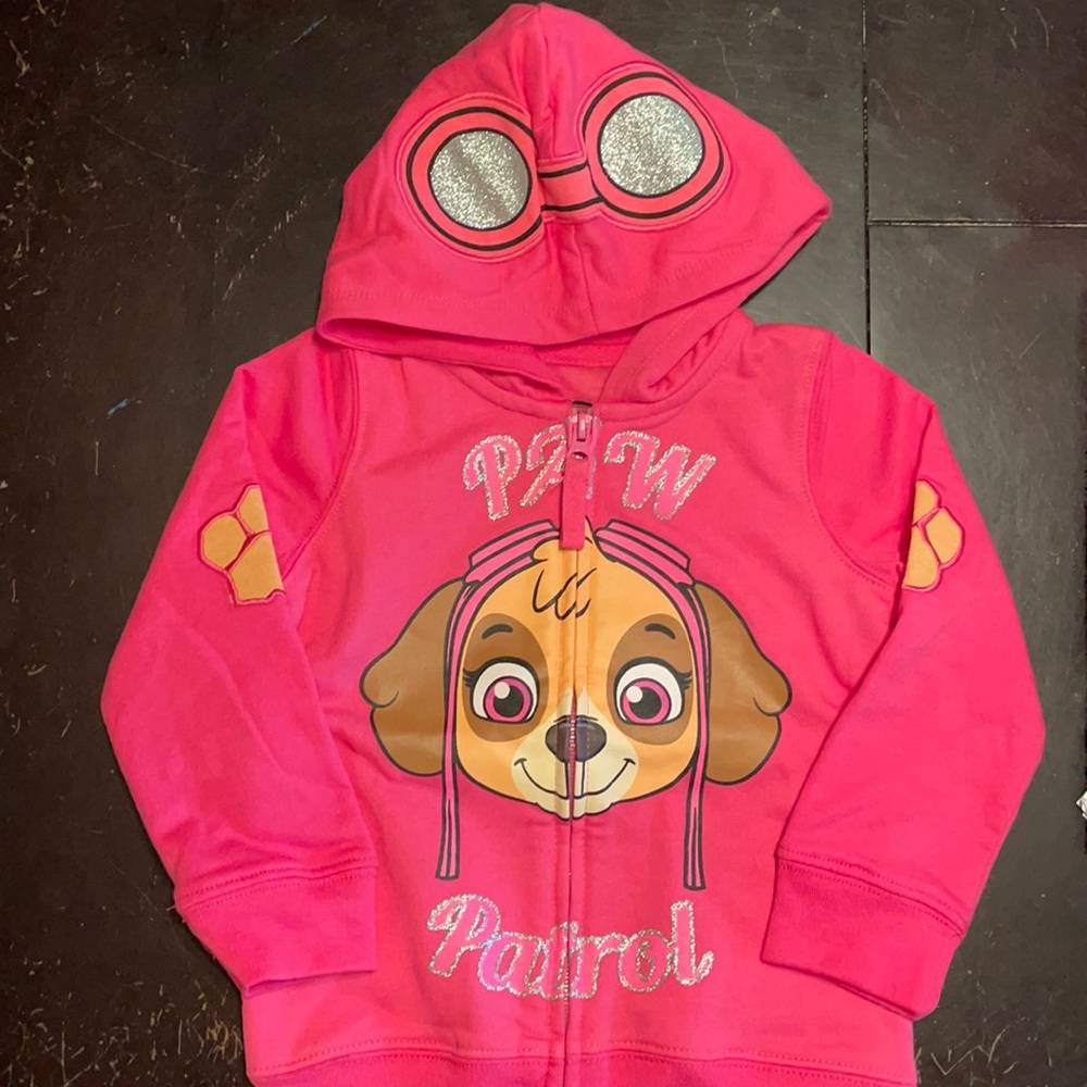 Paw Patrol Skye Brand New Zip Up Hooded Jacket